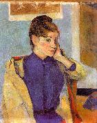 Paul Gauguin Portrait of Madeline Bernard oil painting